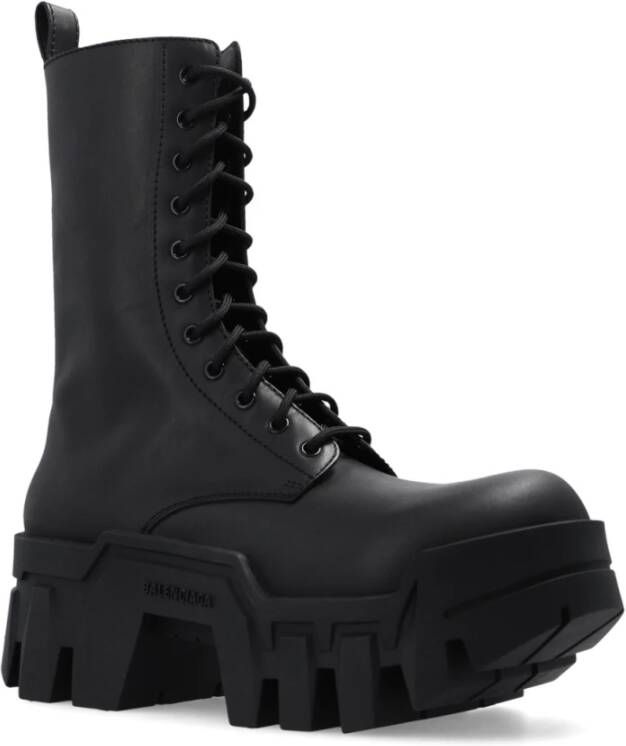 Balenciaga Bulldozer enkellaarzen Black Heren