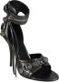 Balenciaga Cagole Sandaal met Hak Black Dames - Thumbnail 2