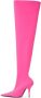 Balenciaga Elegante Roze Polyester Enkellaarzen Pink Dames - Thumbnail 3