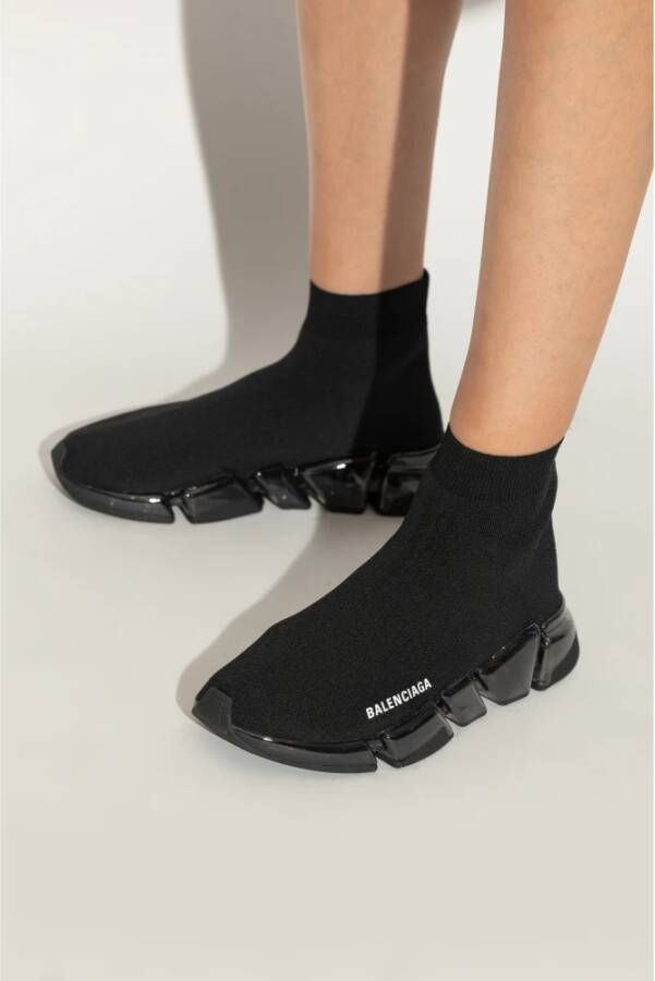 Balenciaga Enkellaagse sneakers Speed 2.0 Black Dames