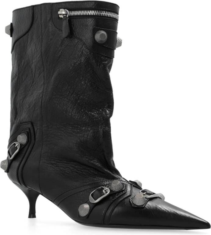 Balenciaga Enkellaarsjes met hak Black Dames