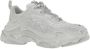 Balenciaga Gestructureerde Platform Geweven Sneakers White Heren - Thumbnail 2