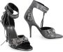 Balenciaga Grijze Leren Sandalen met Studs Gray Dames - Thumbnail 2