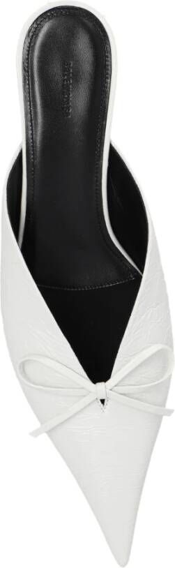 Balenciaga Hak Sandalen Mes Boog White Dames