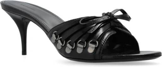 Balenciaga Hak slippers 'Cagole' Black Dames