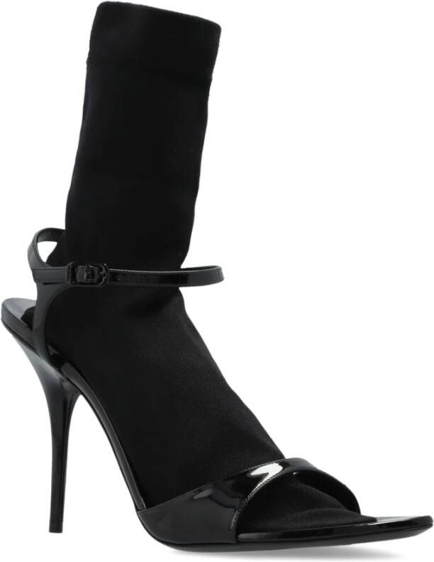 Balenciaga Hakken schoenen Avenue Sock Black Dames