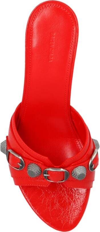 Balenciaga High Heel Sandals Rood Dames