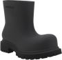 Balenciaga Korte Rubberen Regenlaarzen Black Dames - Thumbnail 2