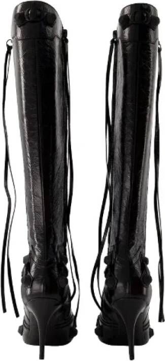 Balenciaga Leather boots Black Dames