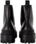 Balenciaga Leather boots Black Dames - Thumbnail 3