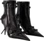 Balenciaga Leather boots Black Dames - Thumbnail 2