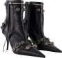 Balenciaga Leather boots Black Dames - Thumbnail 2