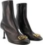 Balenciaga Leather boots Black Dames - Thumbnail 2