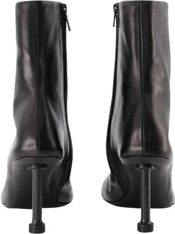 Balenciaga Leather boots Black Dames