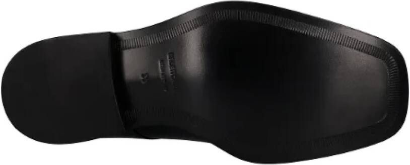 Balenciaga Leather flats Black Heren