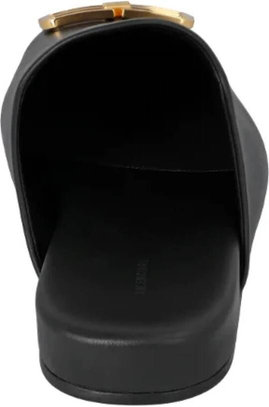 Balenciaga Leather mules Black Heren