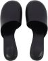 Balenciaga Leather sandals Black Dames - Thumbnail 4