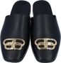 Balenciaga Leather sandals Black Dames - Thumbnail 3