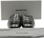 Balenciaga Leather sandals Black Dames - Thumbnail 3