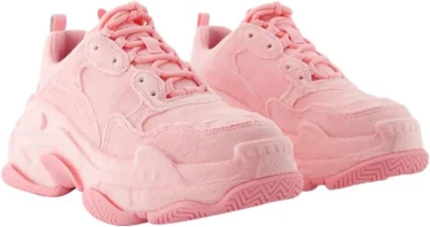 Balenciaga Leather sneakers Pink Dames