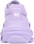 Balenciaga Leather sneakers Purple Dames - Thumbnail 3