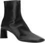 Balenciaga Leren Enkellaarzen met Vierkante Neus Black Dames - Thumbnail 2