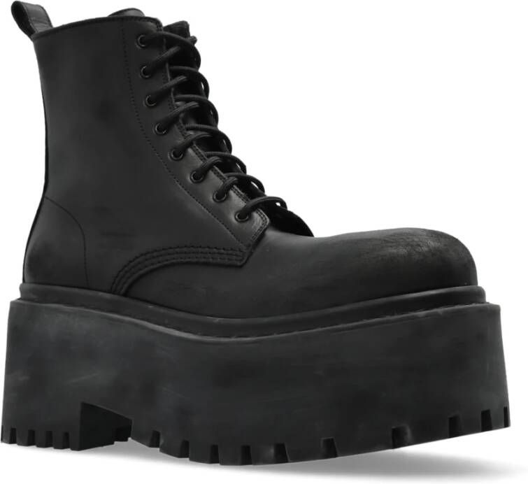 Balenciaga Leren schoenen Black Dames