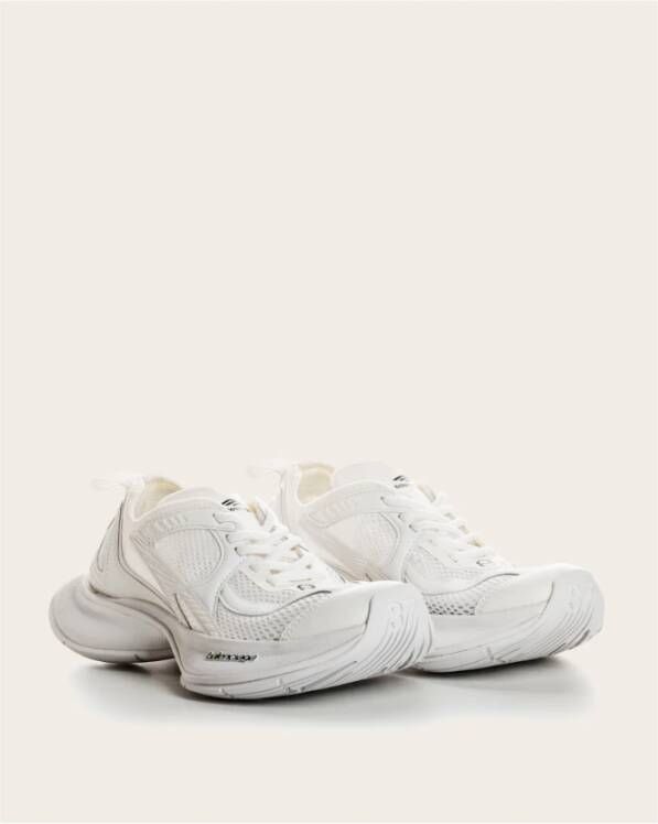 Balenciaga Lichtgewicht Versleten Effect Circuit Manden White Dames