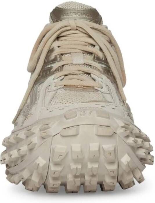 Balenciaga Mesh en Nylon Bouncer Sneaker Beige Dames