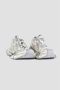 Balenciaga Metallic Effect Sneakers met Overdreven Zool Gray Dames - Thumbnail 2