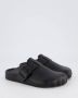 Balenciaga Zwarte Leren Sunday Slides Black Dames - Thumbnail 4