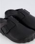 Balenciaga Zwarte Leren Sunday Slides Black Dames - Thumbnail 5