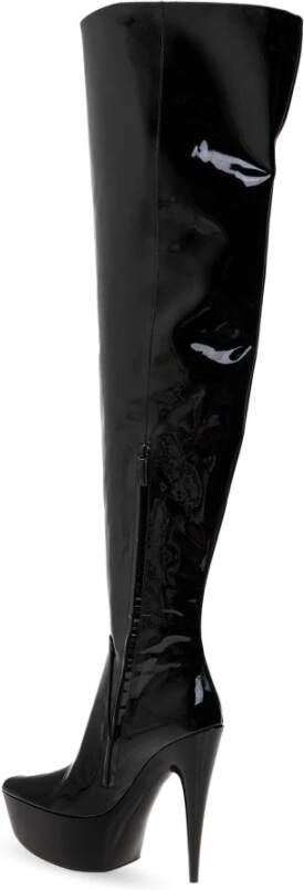 Balenciaga Over-de-Knie Laarzen Black Dames