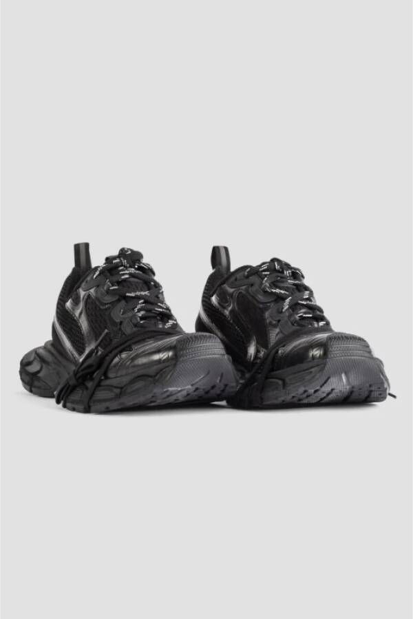 Balenciaga Overdreven Gum Zool Zwarte Sneakers Black Dames