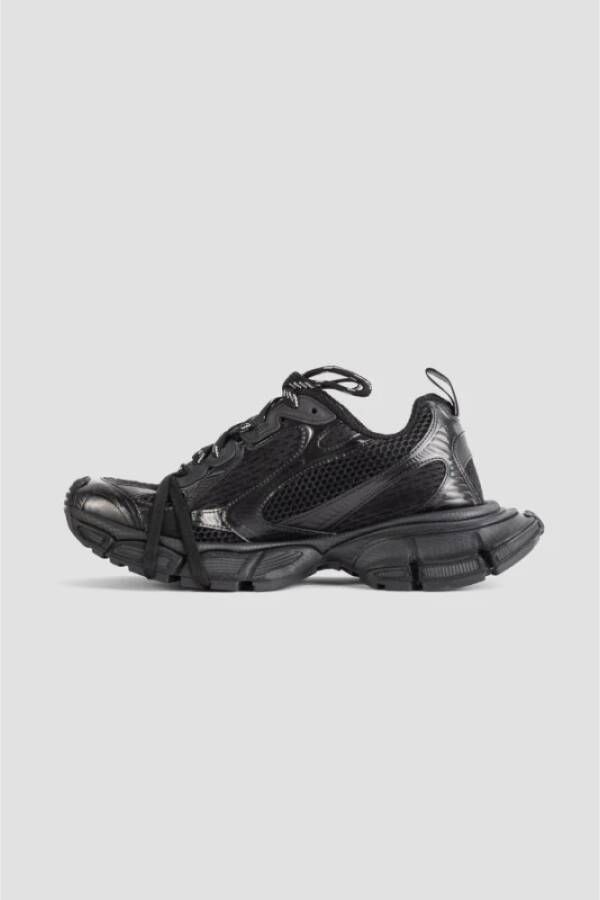 Balenciaga Overdreven Gum Zool Zwarte Sneakers Black Dames