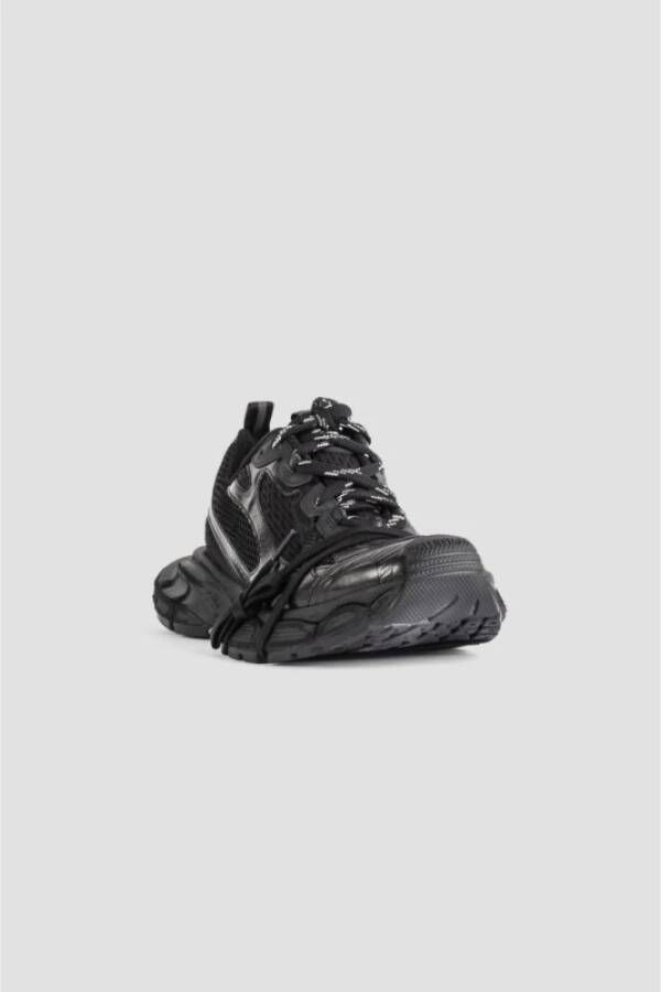 Balenciaga Overdreven Gum Zool Zwarte Sneakers Black Dames