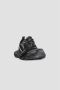 Balenciaga Overdreven Gum Zool Zwarte Sneakers Black Dames - Thumbnail 6