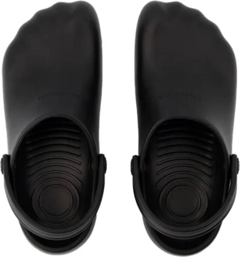 Balenciaga Plastic sandals Black Dames