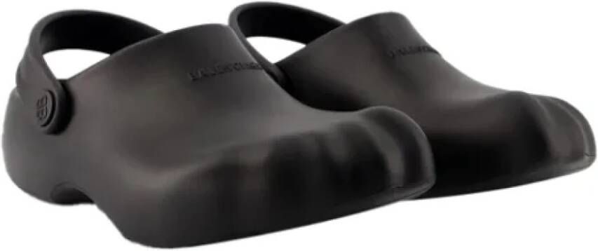 Balenciaga Plastic sandals Black Dames