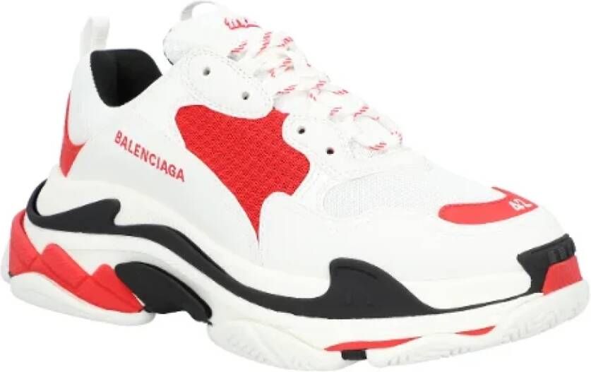 Balenciaga Plastic sneakers Red Heren