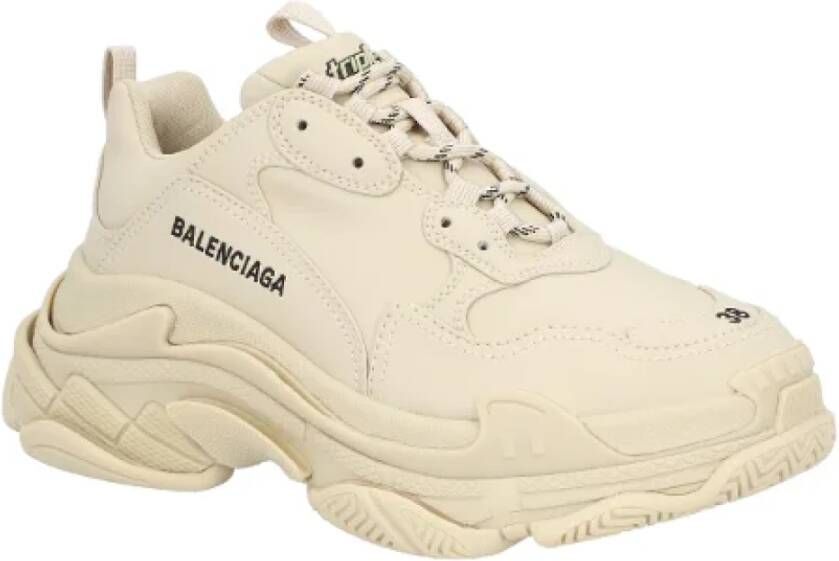 Balenciaga Polyester sneakers Beige Heren