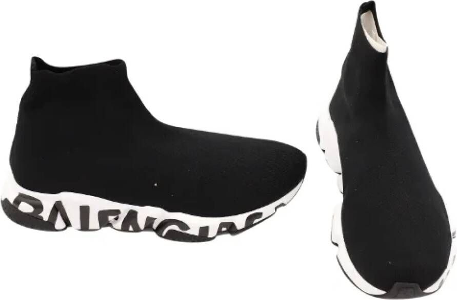 Balenciaga Polyester sneakers Black Dames