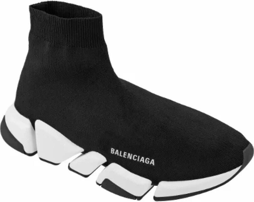 Balenciaga Polyester sneakers Black Heren