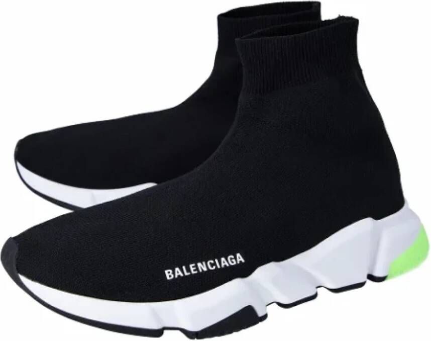 Balenciaga Polyester sneakers Black Heren