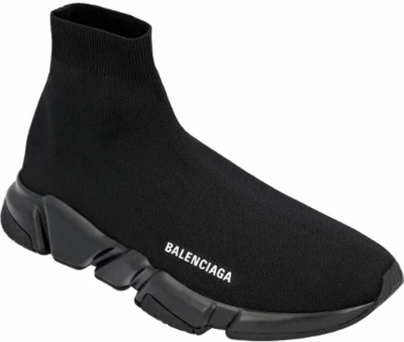 Balenciaga Polyester sneakers Black Heren