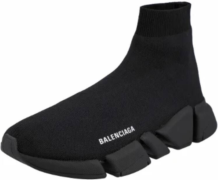 Balenciaga Polyester sneakers Black Heren