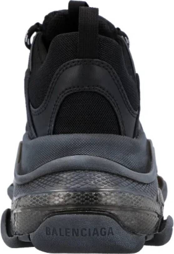 Balenciaga Polyester sneakers Black Heren