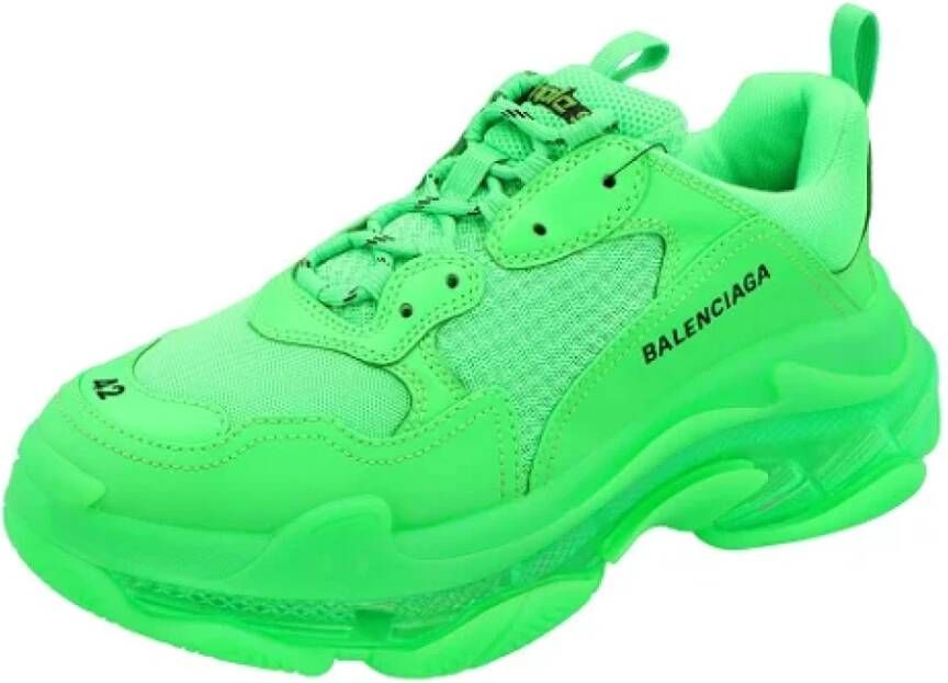 Balenciaga Polyester sneakers Green Dames