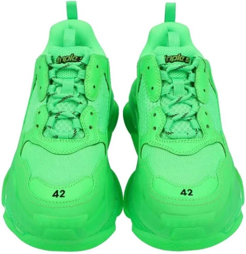 Balenciaga Polyester sneakers Green Dames