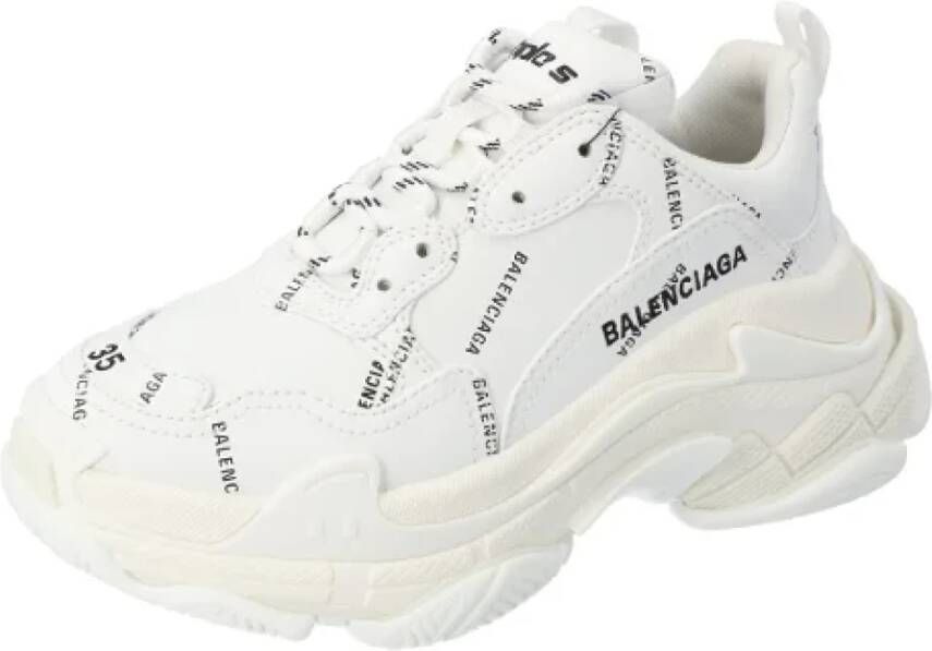 Balenciaga Polyester sneakers White Dames